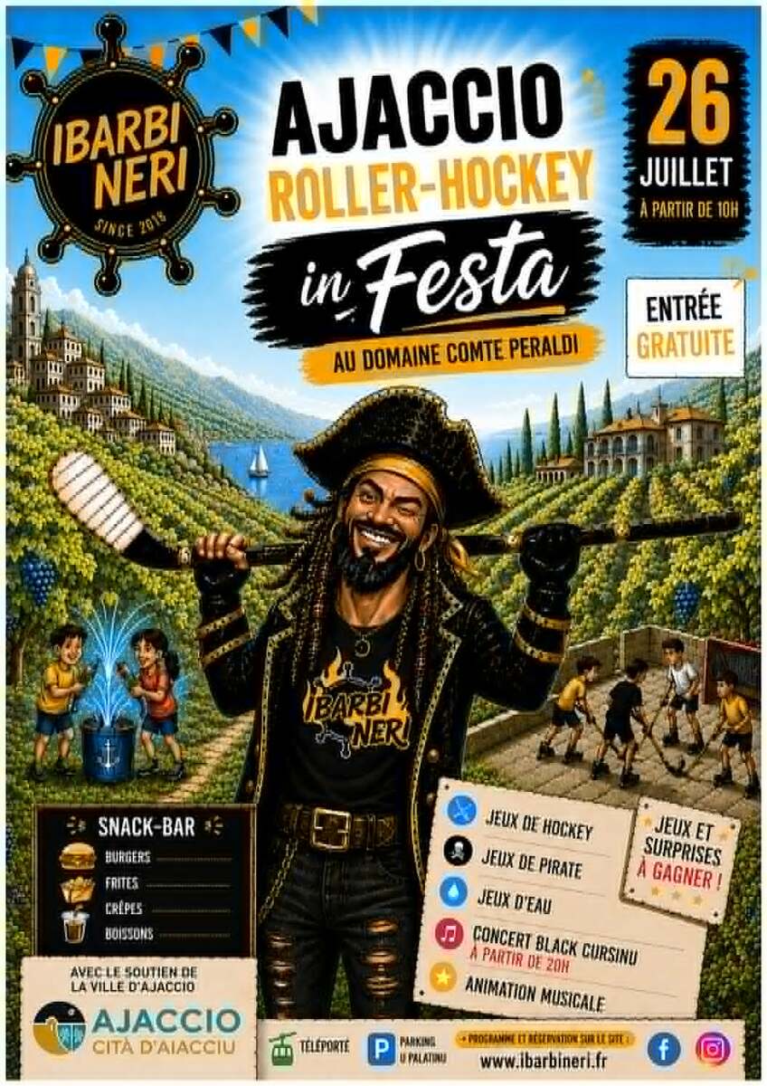 AJACCIO ROLLER-HOCKEY IN FESTA